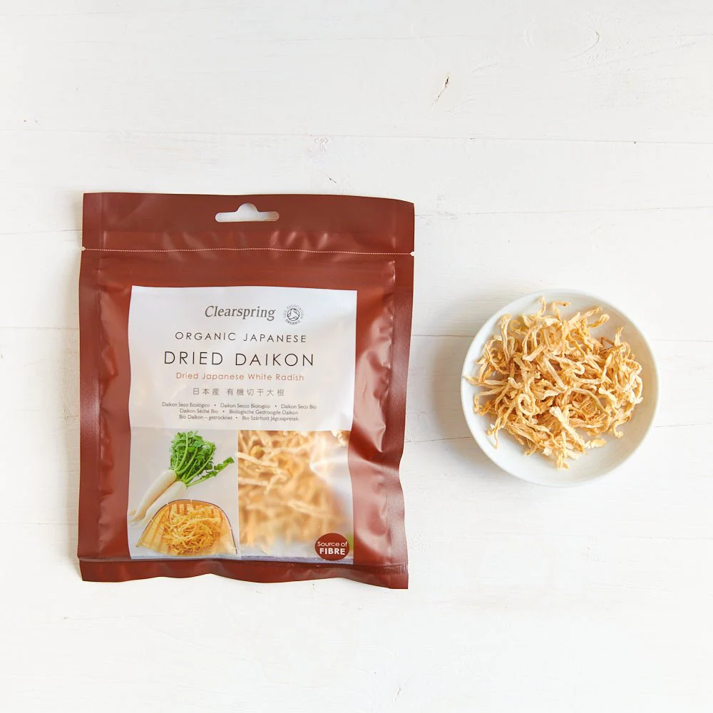 Organic Dried Daikon - Dried Japanese White Radish - Image 2