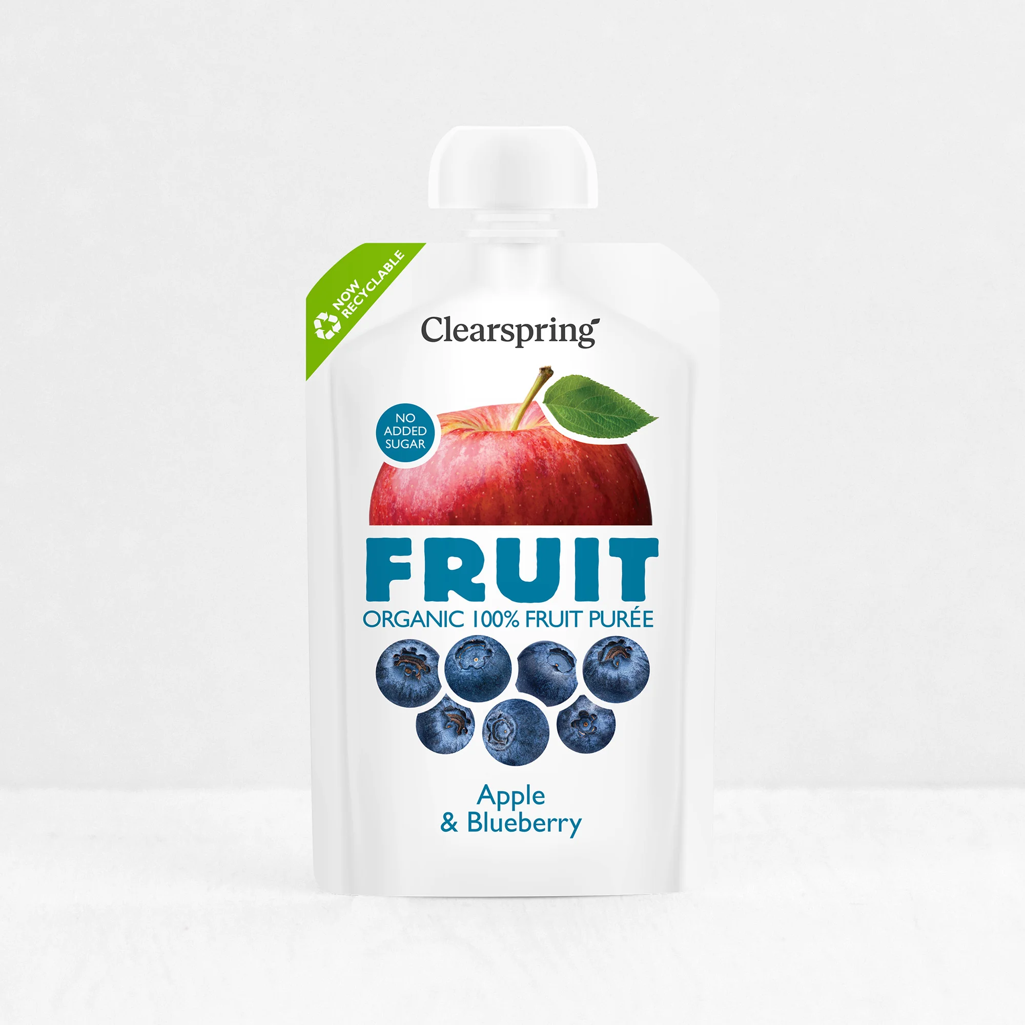 Organic FRUIT 100% Fruit Purée - Apple & Blueberry