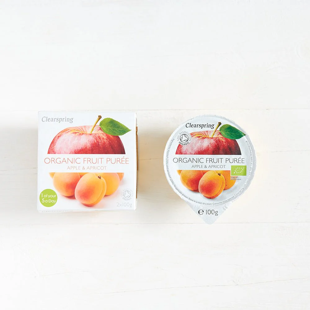Organic Fruit Purée - Apple & Apricot - Image 2