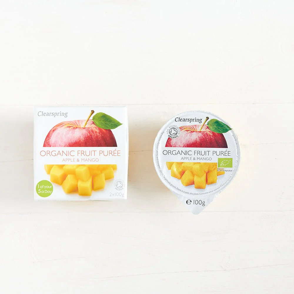 Organic Fruit Purée - Apple & Mango - Image 2