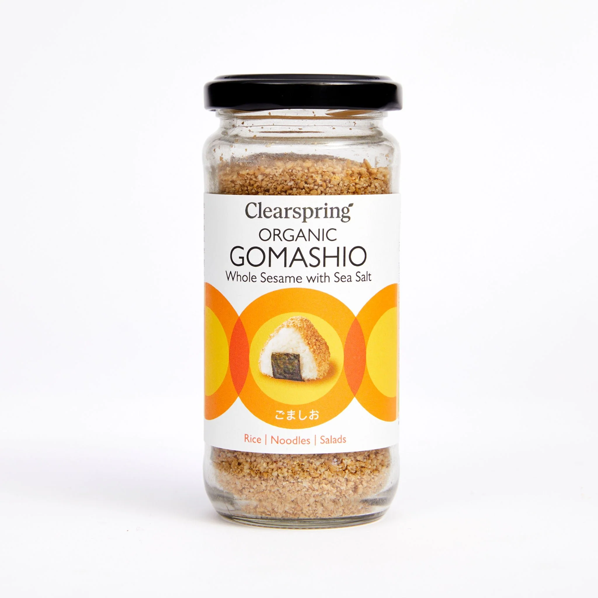 Organic Gomashio - Whole Sesame with Sea Salt