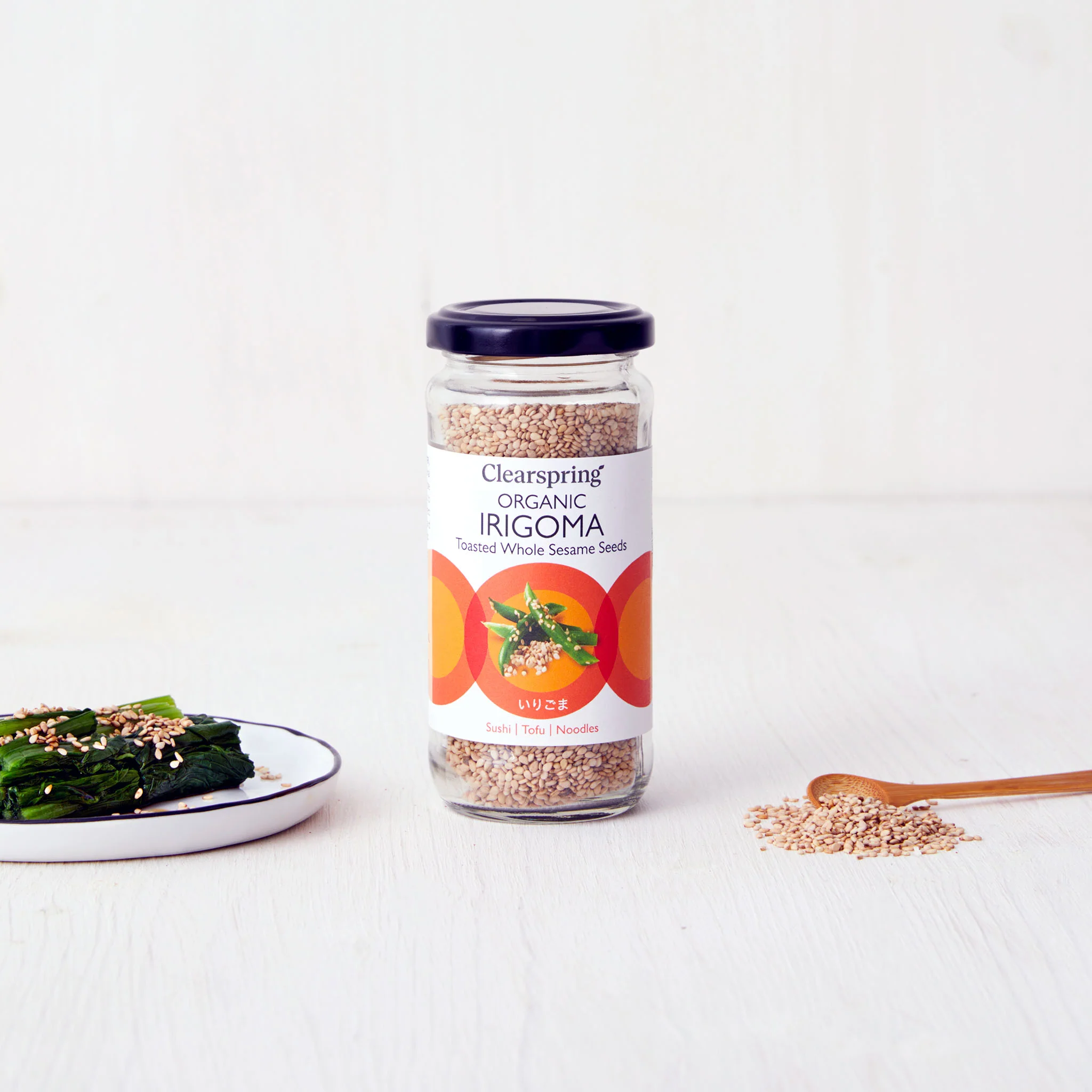 Organic Irigoma - Toasted Whole Sesame Seeds - Image 2